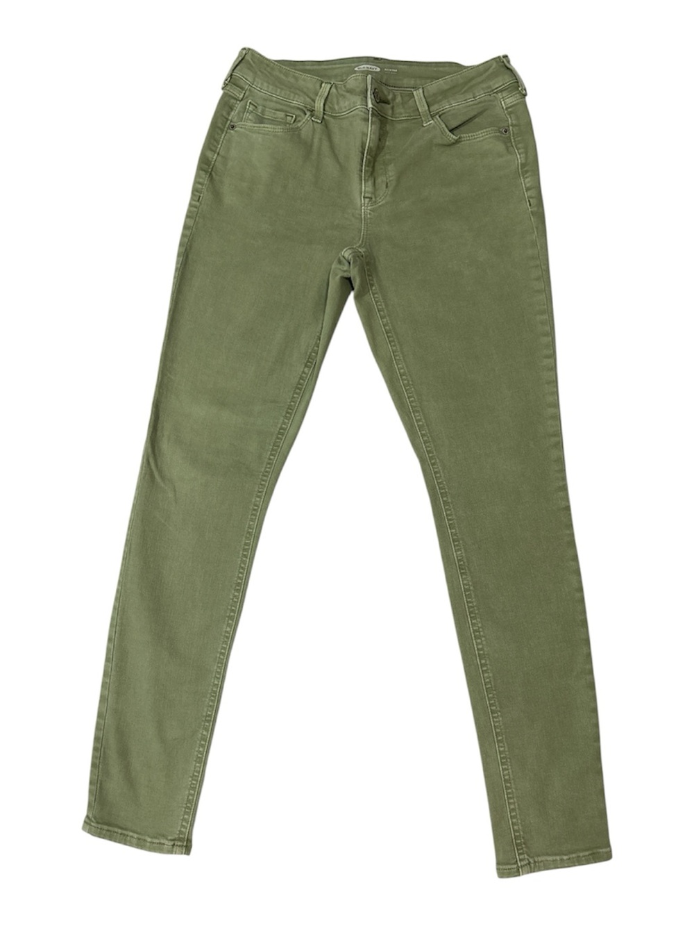 Old Navy Rockstar Super Skinny Olive Green Jeans Sz 29x28 no tag